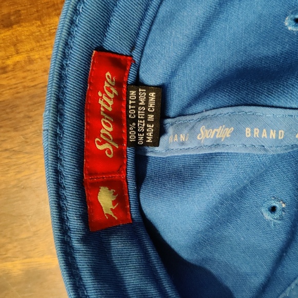 Sportige Samuel Adams hat Vintage Blue GUC - Picture 2 of 5